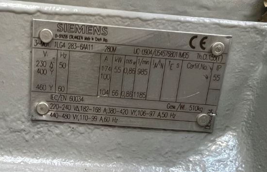 Picture of Siemens 1LG4283-6AA11