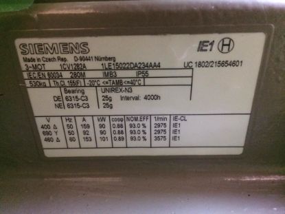 Picture of Siemens 1LE1502-2DA23-4AA4